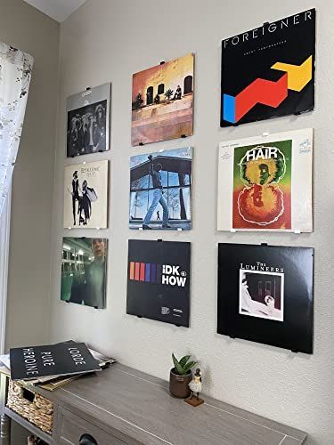 Record On Wall, Vinyl Record Wall Display, Record Wall Display, Vinyl Record Shelf, Album Wall, Record Rack, Vinyl Record Display, Record Shelf, Vinyl Display