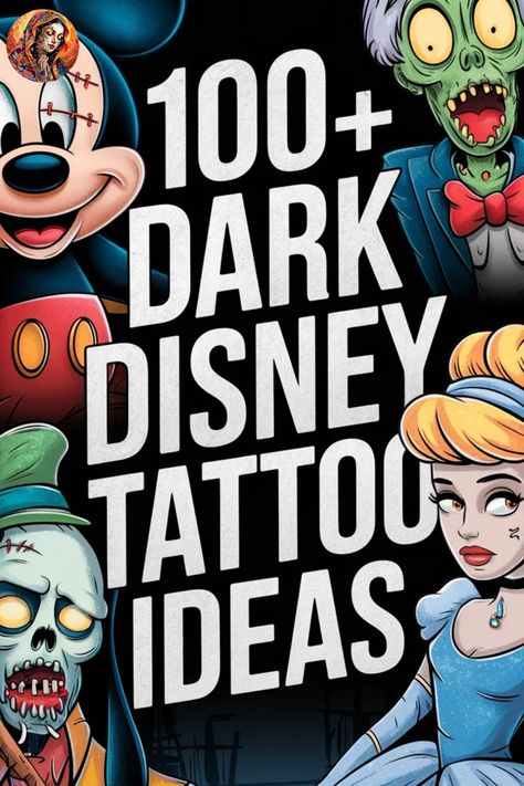 Discover 50+ captivating dark Disney tattoo ideas to inspire your next ink! Dive into the enchanting world of these unique designs and find the perfect inspiration for your next piece. Disney Rib Tattoo, Disney Sidekicks Tattoo, Hidden Disney Tattoo, Disney Tattoo Sleeves For Women, Disney Flashsheets Tattoo, Disney Tattoos Unique, Disney Characters Tattoos, Disney Tattoo Ideas, Dark Disney Tattoo