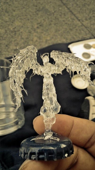 disable angel(? hot glue sculpture Glue Sculpture, Hot Glue Art, Glue Art, Diy Templates, Craft Night, Molding Clay, Glue Crafts, Cute Crafts, Hot Glue