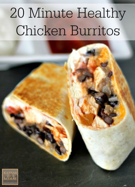 Burrito Recipe Healthy, Chicken Burrito Recipe, Burrito Recipe Chicken, Zucchini Recipes Baked, Burrito Recipe, Chicken Burrito, Weeknight Dinner Recipes Easy, Chicken Burritos, Weeknight Dinner Recipe