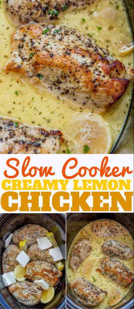 Ayam Mentega, Creamy Lemon Chicken, Easy Slow Cooker Recipes, Chicken Slow Cooker Recipes, Crock Pot Slow Cooker, Crockpot Recipes Slow Cooker, Crock Pot Cooking, Easy Slow Cooker, Chicken Crockpot Recipes