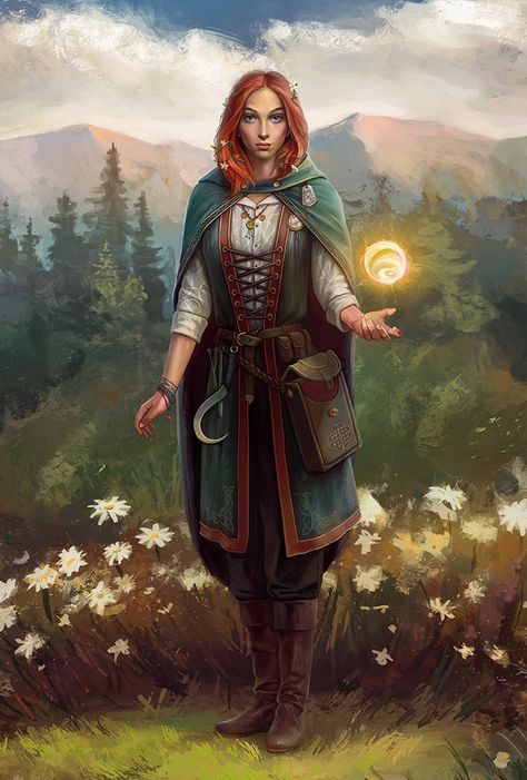 Druid D&D Character Dump - Imgur Half Elf, Fantasy Magic, Male Character, Dungeons And Dragons Characters, Wow Art, Arte Fantasy, Fantasy Rpg, Fantasy Inspiration, Winter Clothing