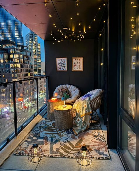 Backyard Inspo Patio, Goals Achieved, First Apartment Decorating, Dream Apartment Decor, Future Apartment Decor, Apartment Patio Decor, Apartment Patio, Small Balcony Decor, Apartment Aesthetic