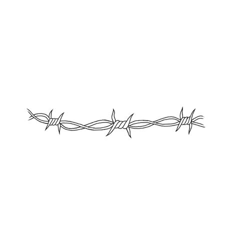 Barb Wire Around Wrist Tattoo, Barbed Wire Tattoo Simple, Cute Barbwire Tattoo, Barb Wire Tattoo Stencil, Barbed Wire Stencil, Barbwire Stencil, Barbwire Tattoo Stencil, Barbwire Tattoo Design, Barbwire Collar Bone Tattoo