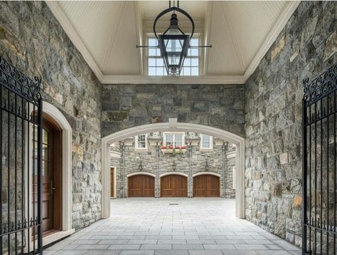 Stone Mansion, Mega Mansions, Exterior Home, Home Inspector, Expensive Houses, Home Remodel, January 12, Home Technology, Stone Houses