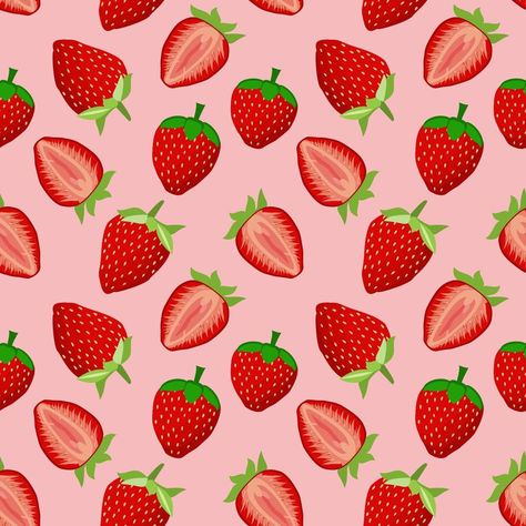 Wallpaper Strawberry, Strawberry Background, Strawberry Clipart, Book Clip Art, Strawberry Art, Western Wallpaper Iphone, Christmas Tree Clipart, Vector Art Design, Diy Balloon Decorations