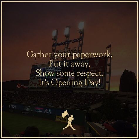 Happy Opening Day Opening Day Baseball Quotes, Opening Day Baseball, Canned Meat, Baseball Quotes, Cardinals Baseball, Go Red, Opening Day, World Peace, Baseball Mom