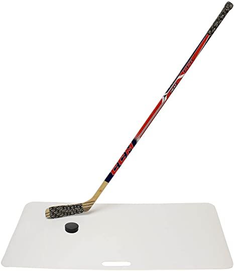 Amazon.com : Get Out! Hockey Shooting Pad Ice Hockey Training Equipment – Synthetic Ice for Hockey Stick Handling Trainer : Sports & Outdoors Synthetic Ice, Hockey Shot, Sports Academy, Hockey Training, Hockey Stick, Training Equipment, Ice Hockey, Getting Out, Hockey