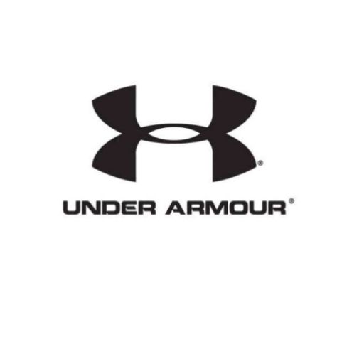 Under Armor Logo, Podium Design, Logo Board, Head Sketch, Nike Symbol, Sport Logos, Clothing Brand Logos, Under Armour Logo, Silhouette Stencil