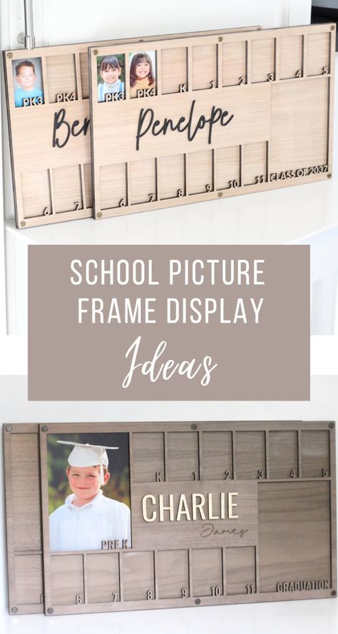 School Picture Frame K-12 School Picture Frame Pre-k 12 Frame Pre K to Graduation Picture Frame K 12 Picture Frame School Years Photo Frame - Etsy School Pictures Display, School Years Picture Frame, School Photo Frames, Graduation Picture Frames, School Picture Frames, Graduation Frame, School Pictures, School Photos, Picture Frame Display