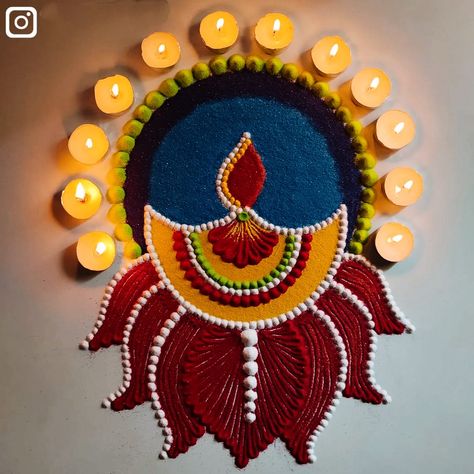 Rangoli Design For Dhanteras, Happy Dhanteras Rangoli, Dhanteras Rangoli Design, Easy Rangoli Designs For Beginners, Dhanteras Rangoli, Rangoli Designs For Beginners, Very Easy Rangoli Designs, Rangoli Designs Photos, Rangoli Designs Simple Diwali