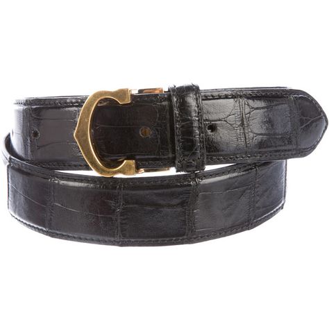 Pre-owned Cartier C Crocodile Belt (16 165 UAH) ❤ liked on Polyvore featuring accessories, belts, black, buckle belt and cartier belt Crocodile Belt, Cartier Belt, Buckle Belt, Belt Buckles, Cartier, Belts, Buckle, Streetwear Brands, Gucci