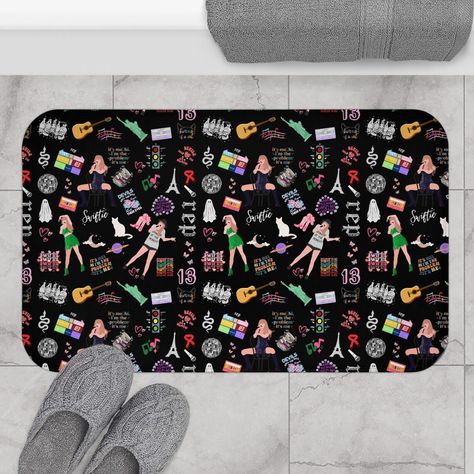 Taylor Swift Bathroom Decor, Taylor Swift Bathroom, Icon Bathroom, Bathroom Rugs Bath Mats, Bath Mat Rug, Bathroom Rug, Bath Mats, Bath Rugs, Bathroom Rugs