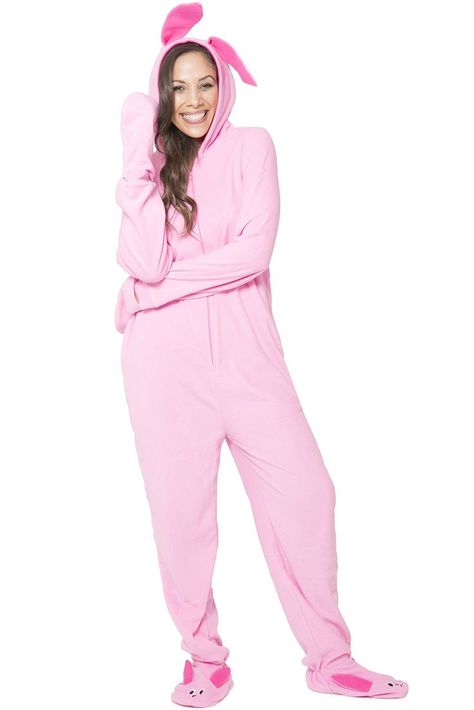 Christmas Story Women's Deranged Bunny One Piece Pajama Easter Bunny Outfits, Pajama Costume, Pajama Outfit, Union Suit, Suit Outfit, Family Pajama Sets, One Piece Clothing, Bunny Costume, Halloween Costume Shop