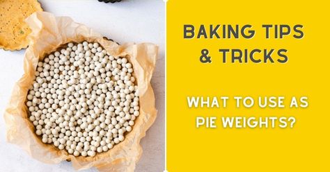 What can I use instead of pie weights when blind baking? Dried beans, lentils, rice grains, popcorn kernels, pasta, and marbles are among the list of possibilities. Do they all work? Which is best? This might depend on what you have on hand and what you’re willing to sacrifice. Here’s what I discovered about pie ... Read more Source Pie Weights Substitute, Pie Weights, Baking Beads, Lentils Rice, Baking Weights, Store Bought Pie Crust, Types Of Beans, Popcorn Kernels, Good Pie