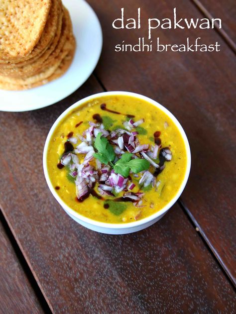 dal pakwan recipe | sindhi dal pakwan | sindhi breakfast recipes Dal Pakwan Recipe, Pakwan Recipe, Dal Pakwan, Protein Filled Snacks, Sindhi Food, Indian Dal Recipe, Green Chutney Recipe, Ragi Dosa, Indian Dal