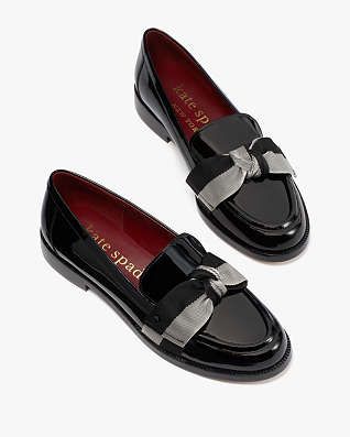 Bestselling Gifts | Kate Spade New York Dressy Flip Flops, Kate Spade Heels, Dressy Boots, Patent Leather Ballet Flats, Patent Leather Loafers, Leather Slide Sandals, Kate Spade Shoes, Black Loafers, Your Shoes