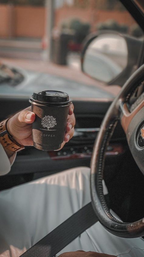 Coffee Shop Social Media Posts, Coffee In Car, Juice Ad, Coffee Shop Photography, Black And White People, Coffee Shot, Coffee In The Morning, Pretty Coffee, Coffee Truck