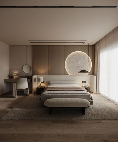 Omid Merkan on Instagram‎: ". Master bedroom design . Architect: @ney_architects  Visualization by @3dartist_omid.m  . #coronarender  February 2024 . #bedroom #masterbedroom #dressingroom #cgi #archviz #3dsmax #render #renderlovers #bedroomdesign #design #interiordesign #interior #architecture #architecturelovers #minimalstyle #moderndesign #معمارى #معمارى_داخلى"‎ New Classic Bedroom Luxury, Luxurious Bedrooms Master Modern, Modern Classic Bedroom Design, Affordable Bedroom Makeover, New Classic Bedroom, Modern Classic Bedroom, Classic Bedroom Design, 2024 Bedroom, Affordable Bedroom