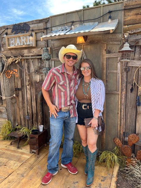 Frontier Days Outfit, Cheyenne Frontier Days Outfit, Rodeo Wife Outfits, National Finals Rodeo Fashion, Western Style Plaid Shirt For Rodeo, Cheyenne Frontier Days Rodeo, Days Before Rodeo, Cheyenne Frontier Days, Rodeo Fashion