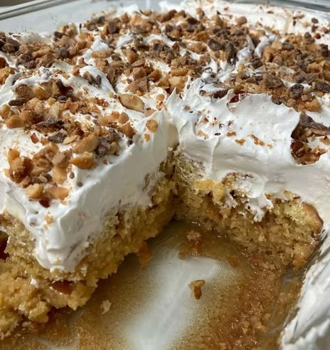 Search Results for “Toffee Butterscotch Poke Cake” – 99easyrecipes Coffee Poke Cake, Butterscotch Poke Cake, Butterscotch Cake Recipe, Butterscotch Coffee, Cake Poke, Poke Cake Recipe, Butterscotch Cake, Homemade Toffee, Cake Mix Desserts