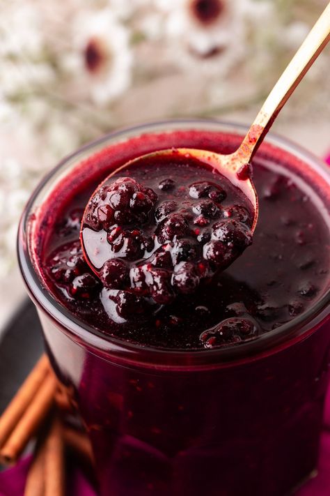 Berry Compote Recipe, Mixed Berry Compote, Blackberry Compote, Compote Recipe, Desserts Fruit, Berry Compote, Fruit Compote, Winter Dishes, Homemade Cheesecake