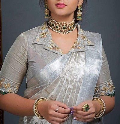 Neck Blouse Designs, Long Blouse Designs, Blouse Designs High Neck, Sari Design, Saree Blouse Neck Designs, Latest Model Blouse Designs, Fashionable Saree Blouse Designs, Cutwork Blouse Designs, Blouse Design Images