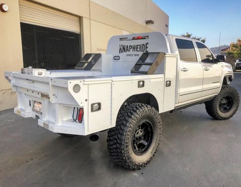 Chevy Silverado Single Wheel Flatbed, Custom Flatbed Truck Beds, Overland Truck Bed, Flatbed Truck Ideas, Chevy Flatbed, Welding Truck Bedding, Utility Truck Beds, Custom Truck Flatbeds, Flatbed Truck Beds