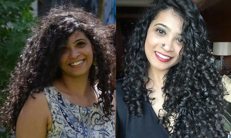 20 Tips to Reduce Frizz in Curly & Wavy Hair - The Curious Jalebi Hairstyles For Rough Frizzy Hair, Dry Frizzy Curly Hair, Curly Frizzy Hair, Frizzy Wavy Hair, Rough Hair, Frizzy Curls, Wavy Hair Overnight, Curly Wavy Hair, Frizzy Curly Hair