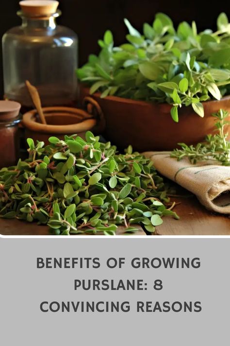 Discover the many benefits of growing purslane with these 8 convincing reasons. From its high nutritional value to its versatility in cooking, this plant is a valuable addition to any garden. Learn why adding purslane to your garden can enhance both your culinary adventures and your overall well-being. Explore the various ways in which pursuing purslane can elevate your gardening experience and daily meals. Benefit from the exceptional qualities of this underrated plant and reap its rewards for Purslane Plant, Standard American Diet, Herbal Recipes, Dandelion Root, Unique Planter, Beta Carotene, Healing Food, Light Lunch, Nutritional Value