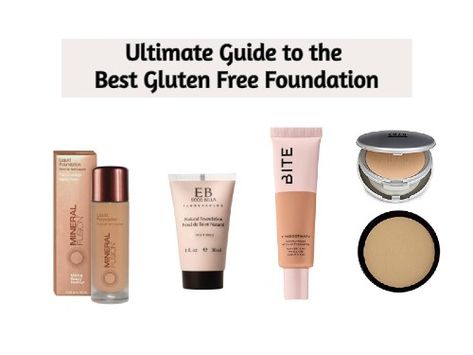 The Ultimate Guide to the Best Gluten Free Foundation It Mascara, Gluten Free Lipstick, Gluten Free Makeup, Gluten Free Beauty Products, Matte Primer, Foundation Brands, Best Gluten Free, Bold Lipstick, Matte Bronzer