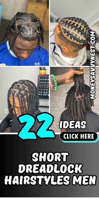 Looking for a new men’s hairstyle? Check out these popular short dreadlock styles. Perfect for any occasion, these looks combine tradition with modern flair. Find your favorite now! How To Style Dreads For Men, Mens Locs Styles, Short Dreadlocks Styles Men Locs, Locs Hairstyles For Men Short, Braided Dreads Men, Short Dreadlock Styles, Hairstyles For Dreads Men, Locs Styles For Men, Loc Styles Men