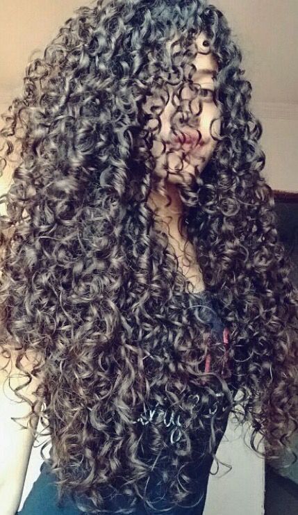 Long Natural Curly Hair, Body Wave Lace Front Wig, Wave Lace Front Wig, Curly Hair Photos, Beautiful Curly Hair, Curly Hair Inspiration, Permed Hairstyles, Curly Hair Care, Hair Photo