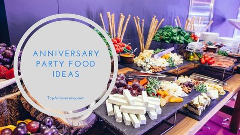 Food For 50th Anniversary Party, 25th Anniversary Food Ideas, Food For Anniversary Party, 50th Anniversary Food Ideas Simple, 50th Anniversary Party Food, 50th Anniversary Food Ideas, Backyard Anniversary Party Ideas, Anniversary Party Food Ideas, Backyard Anniversary Party