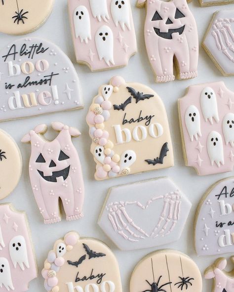 Halloween Shower Ideas, Little Boo Is Almost Due, October Baby Showers, Halloween 1st Birthdays, Halloween Gender Reveal, Halloween Baby Shower Theme, Baby Shower Halloween, Baby Is Brewing, October Baby