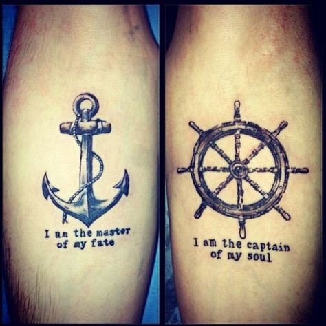 Follow her at @pinklightsaber #anchor #anchortattoo #sailortattoo #tattoo #tattooshop #tattooartist #shipwheel #hellyeahtattoos #eternalink ... Anchor And Wheel Tattoo, Eternal Tattoo Ink, Navy Tattoos, Wheel Tattoo, Phoenix Tattoos, Sailor Tattoos, Couples Tattoos, Sailor Tattoo, Couple Tattoos Unique