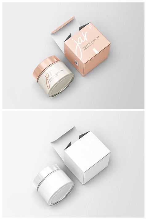 Cosmetics Mockup Design, Skincare Mockup Package Design, Box Mockup Free, Derma Cosmetics, Mockup Product, Packaging Template Design, Free Packaging Mockup, Adobe Photoshop Design, Design Mockup Free