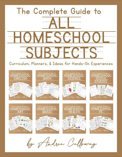 The Complete Guide to All Homeschool Subjects - Etsy Jady Alvarez Homeschool, Homeschooling 5th Grade, 5th Grade Homeschool, Homeschool Subjects, Field Trip Ideas, Unit Studies Homeschool, Free Homeschool Curriculum, Online Homeschool, Homeschool Education