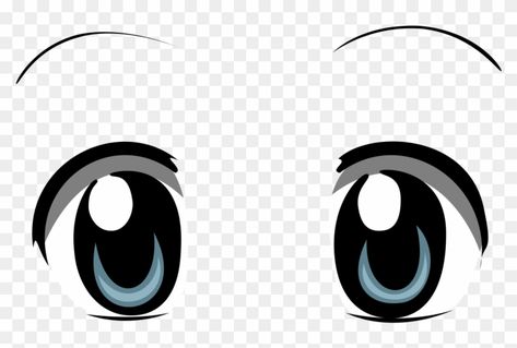 Anime Eyes Png, Eyes Drawing Anime, Cute Cartoon Eyes, Eyes Png, Eye Outline, Eyes Clipart, Best Drawing Ideas, Happy Eyes, Eye Texture