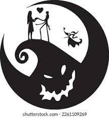 Nightmare Before Christmas Vector Art & Graphics | freevector.com Nightmare Before Christmas Stencil, Sally Silhouette, Jack Skellington Svg, Jack Skellington And Sally, Nightmare Before Christmas Decorations, Ghost Photos, Free Stencils, Christmas Graphics, Cricut Craft Room