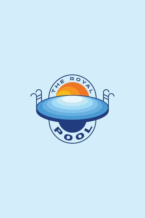 Royal Pool, Playful Logo, Logo Professional, Logo Unique, Logo Modern, Corporate Logo, Unique Logo, Professional Logo, Graphic Design Services