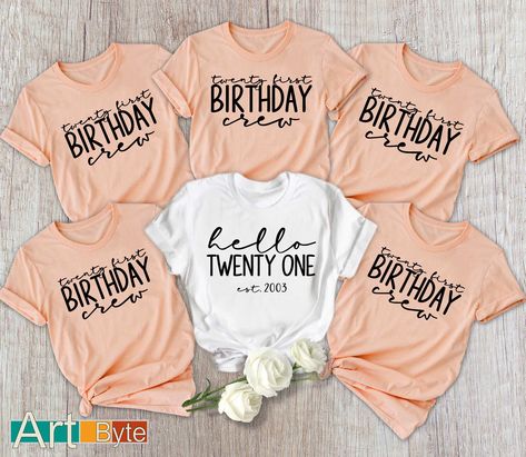 21st birthday themes