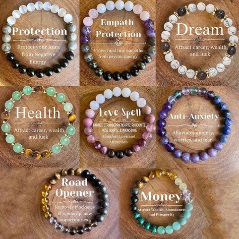 👉 Comment "Shop" order this item 👈 Fashionable Natural Stone Beaded Bracelet 👇 https://postdolphin.com/t/LPD3R Intention Spell, Stone Bead Bracelets, Road Opener, Bead Stretch Bracelets, Healing Retreats, Textured Bracelet, Healing Bracelets, Love Spells, Party Jewelry