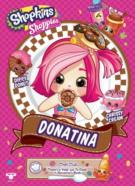 Shopkins Donatina Shopkins Poster, Shopkins Dolls, Shopkins Cartoon, Shopkins Strawberry, Shopkin Dolls, Shopkins Doll, Tasty Peach Studios, Shopkins Shoppies, Shoppies Dolls