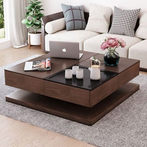 Find beautiful handcrafted coffee and side tables for your home or for your interior design project. This curated selection of ideas is perfect to suit your needs and style. #coffeetables #livingroomdecor #luxuryfurniture #livingroomdesign #moderncoffeetables #centertables #sidetables #livingroomdesign #luxurycoffeetables #contemporarydesign #livingroomideas #luxurysidetables #decor #homedecor Center Table Living Room Luxury, Modern Centre Table Designs, Walnut Coffee Table Modern, Centre Table Living Room, Centre Table Design, Sofa Table Design, Tea Table Design, Center Table Living Room, Central Table