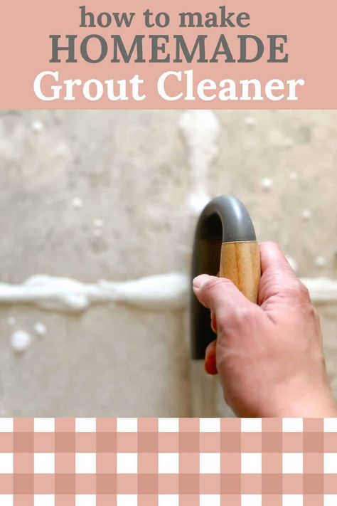 How To Clean Tile Grout, How To Clean Floor Tile Grout, Grout Cleaner Diy Tile, Tile And Grout Cleaner Diy, Grout Cleaner Diy Kitchens, Floor Grout Cleaner, How To Clean Kitchen Counter Tile Grout, Easy Grout Cleaner Diy, Cleaning Hacks For Grout