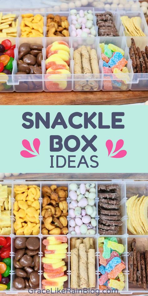 DIY Snacks on the Go: Create Your Own Snackle Box in Just a Few Steps - Grace Like Rain Blog Snackle Box Ideas For Adults, Snackle Box Ideas, Roadtrip Snacks, Vacation Snacks, Snackle Box, Beach Snacks, Charcuterie Ideas, Hunger Pangs, Trip Snacks