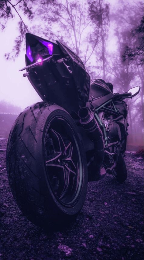 Motorcycle Guy Aesthetic, Motorcycle Aesthetic Wallpaper, Moto Rose, Pulsar 200, Uicideboy Wallpaper, Purple Motorcycle, R6 Wallpaper, Ninja Motorcycle, Moto Wallpapers