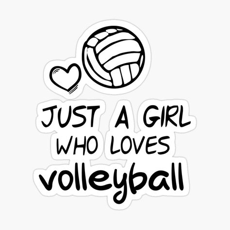 Volleyball Themed Room, Volleyball Sayings, Sports Layout, Volleyball Stickers, Inspirational Volleyball Quotes, Volleyball Funny, Volleyball Quotes Funny, Volleyball Drawing, Preppy Quotes