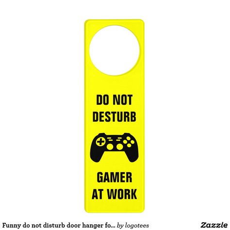 Deur Hanger, Boys Gamer Room, Top Gifts For Boys, Do Not Disturb Door Hanger, Teenagers Bedroom, Gaming Bedroom, Don't Disturb Sign, Girl Gamer, Doorknob Hangers